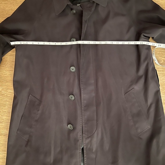 Claiborne Men's Black Coat, Vintage, Timeless Everyday Style - Picture 4 of 13